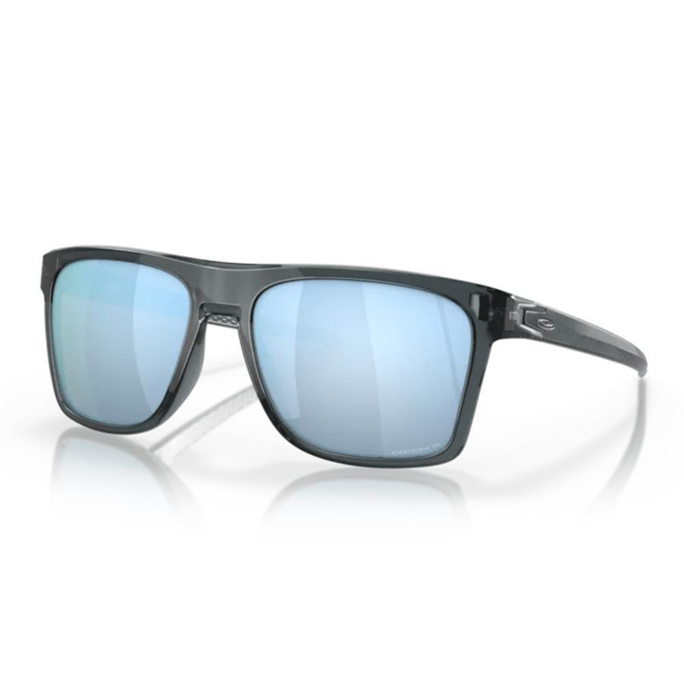 Óculos de Sol Oakley Leffingwell Black Ink Prizm Grey - Unissex - Foto 1