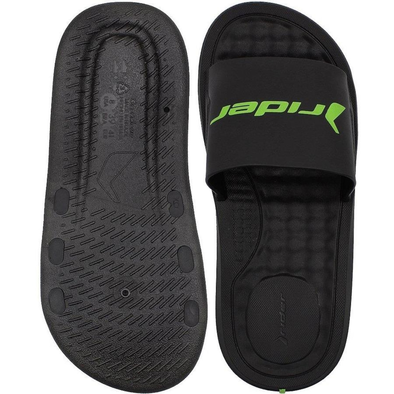 Chinelo Slide Rider Step Esfera Massageadora - Masculino - Foto 3