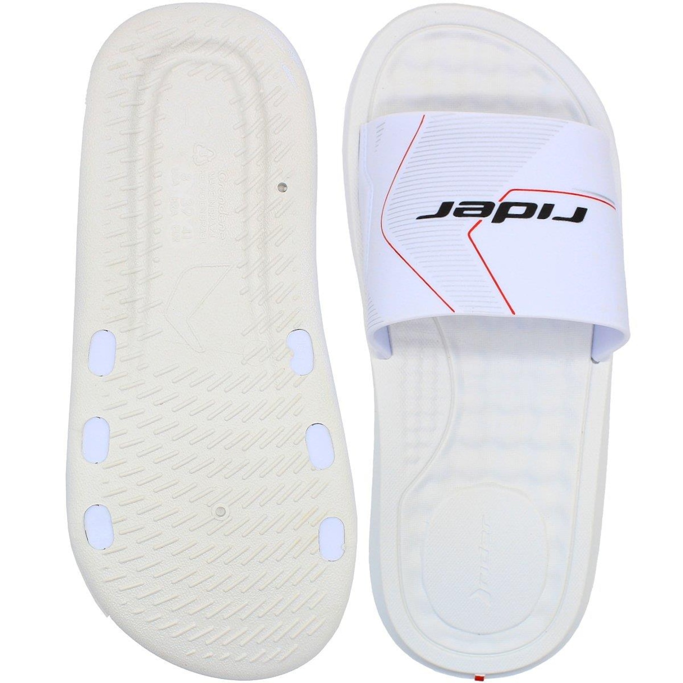 Chinelo Slide Rider Step Esfera Massageadora - Masculino - Foto 3