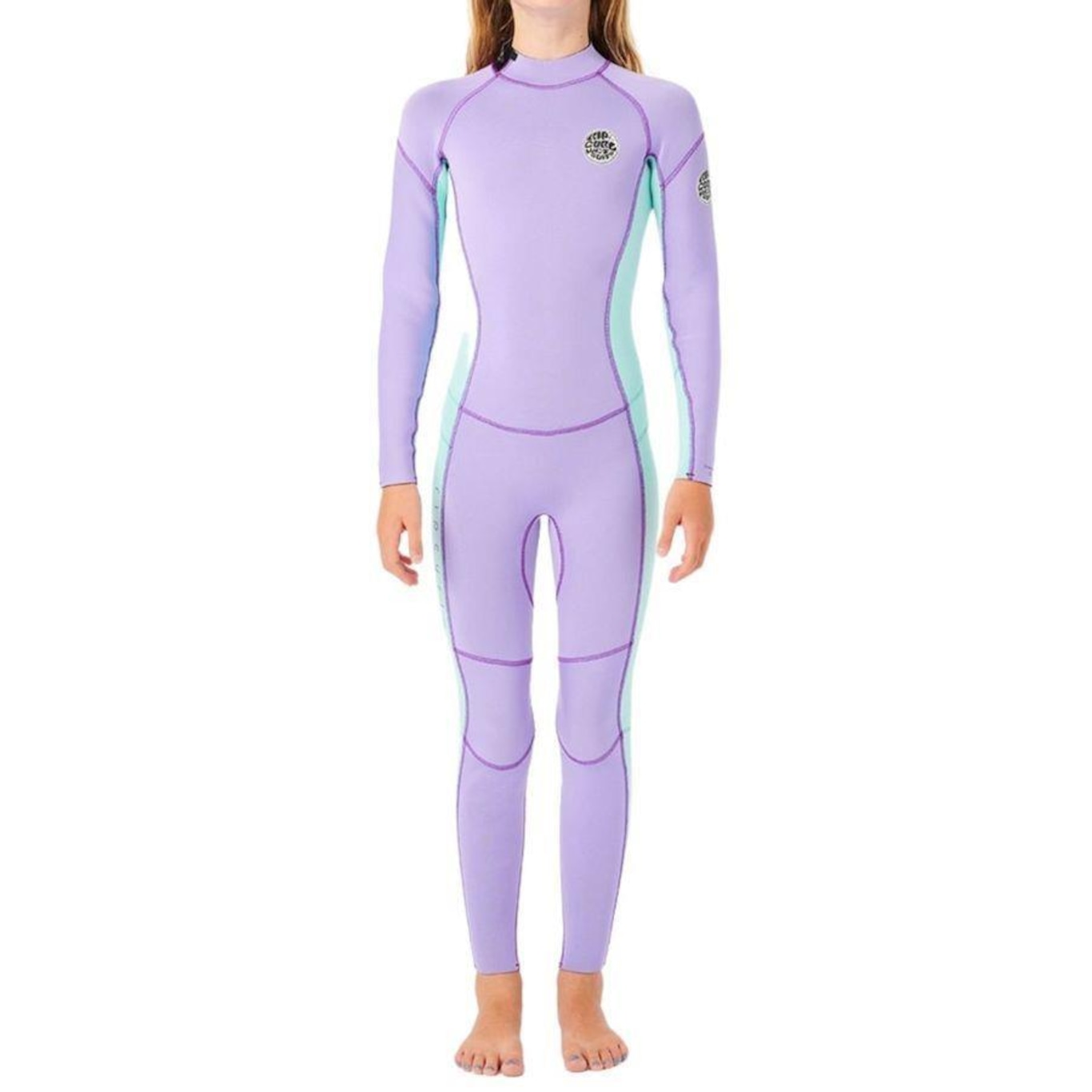 Long John Rip Curl Girls DWP 3.2 MM Back/Zipe - Juvenil - Foto 1