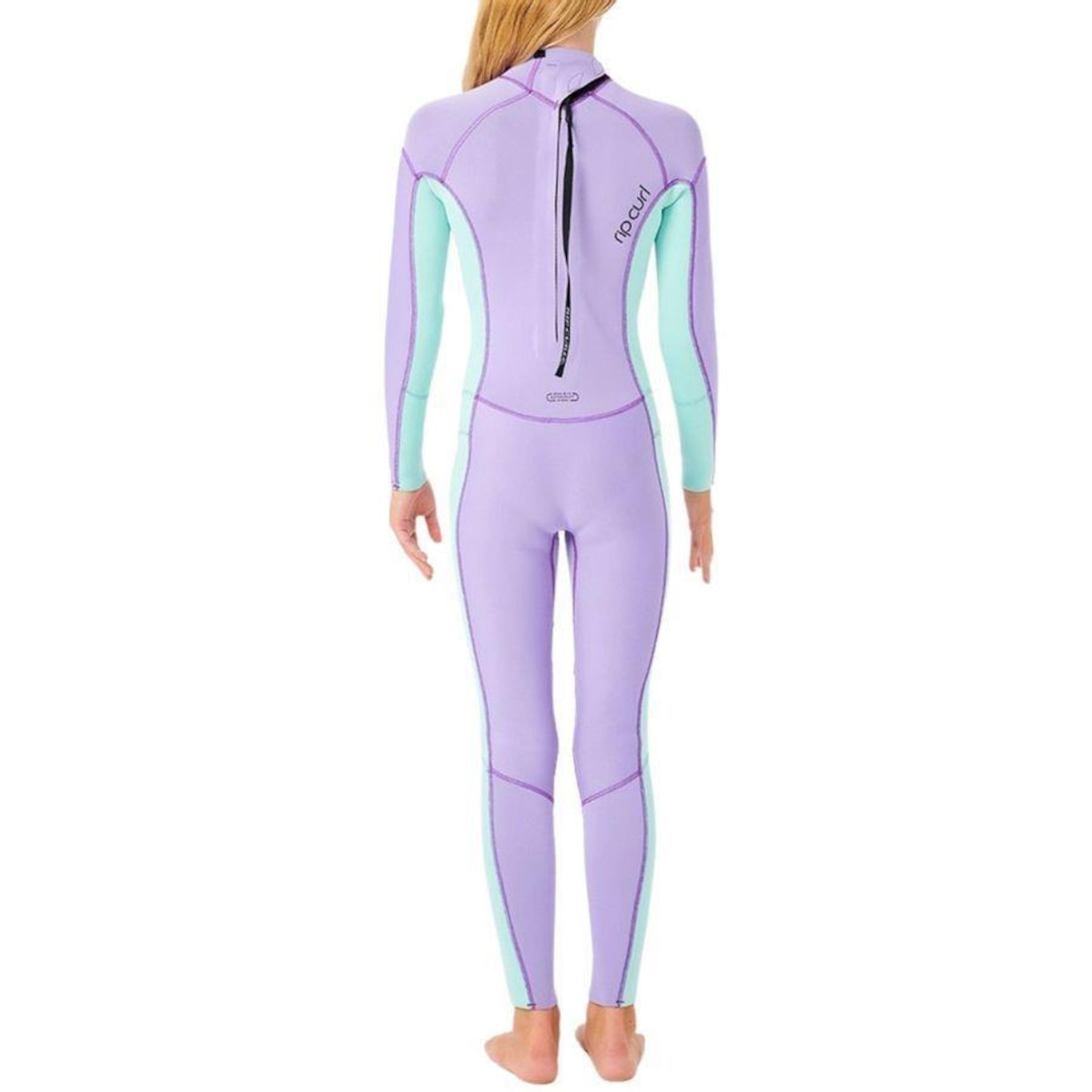 Long John Rip Curl Girls DWP 3.2 MM Back/Zipe - Juvenil - Foto 2