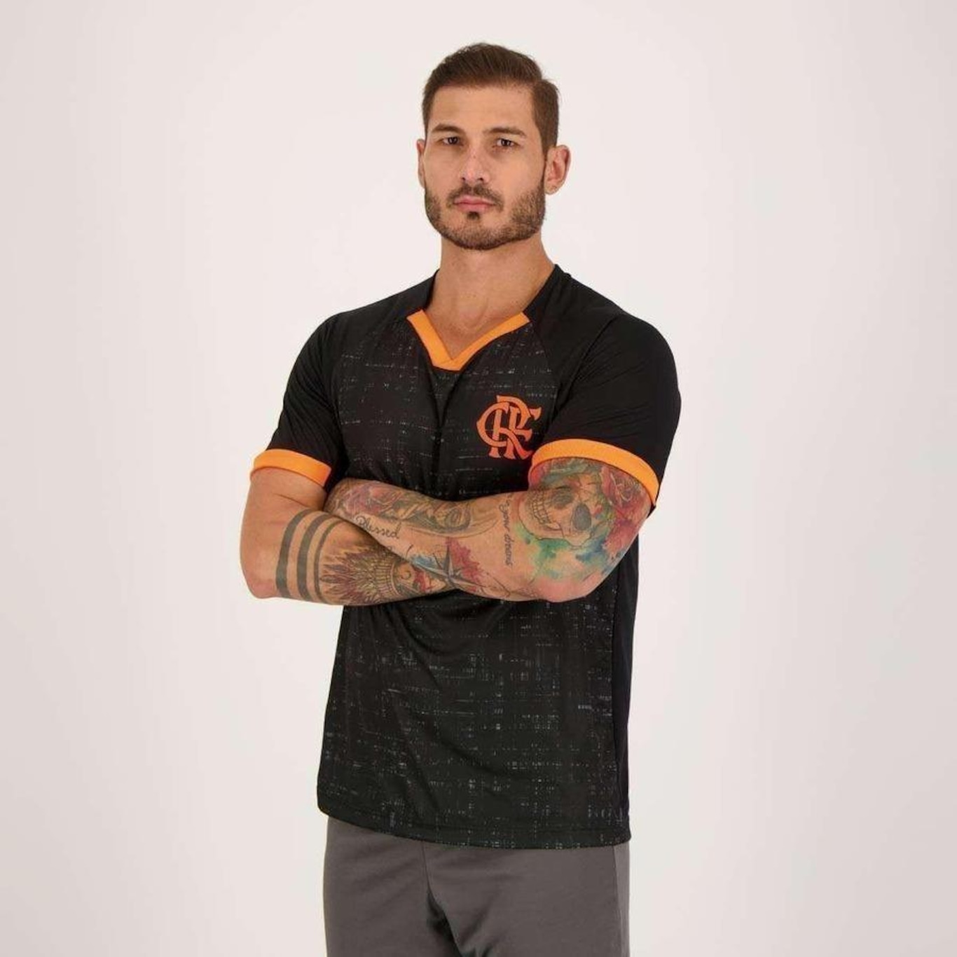 Camiseta Braziline Flamengo Wemix - Masculina - Foto 4