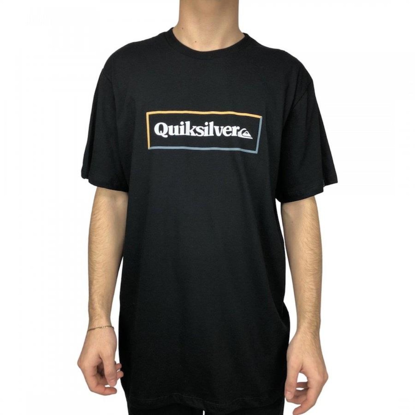 Camiseta Quiksilver Simple Lock Masculina - Foto 2