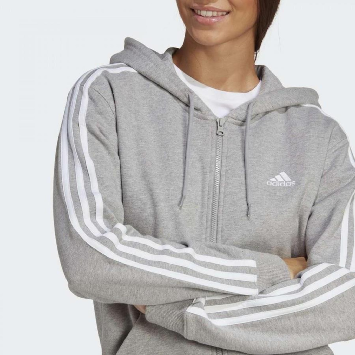 Jaqueta adidas Track Top - Feminina - Foto 4