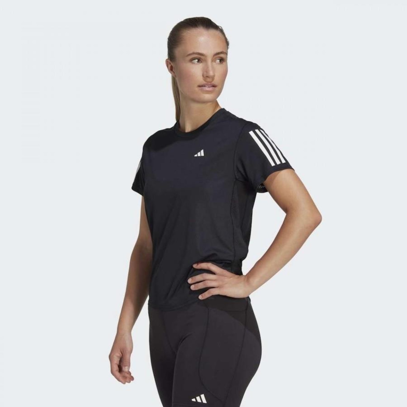 Camiseta adidas Own The Run - Feminina - Foto 1