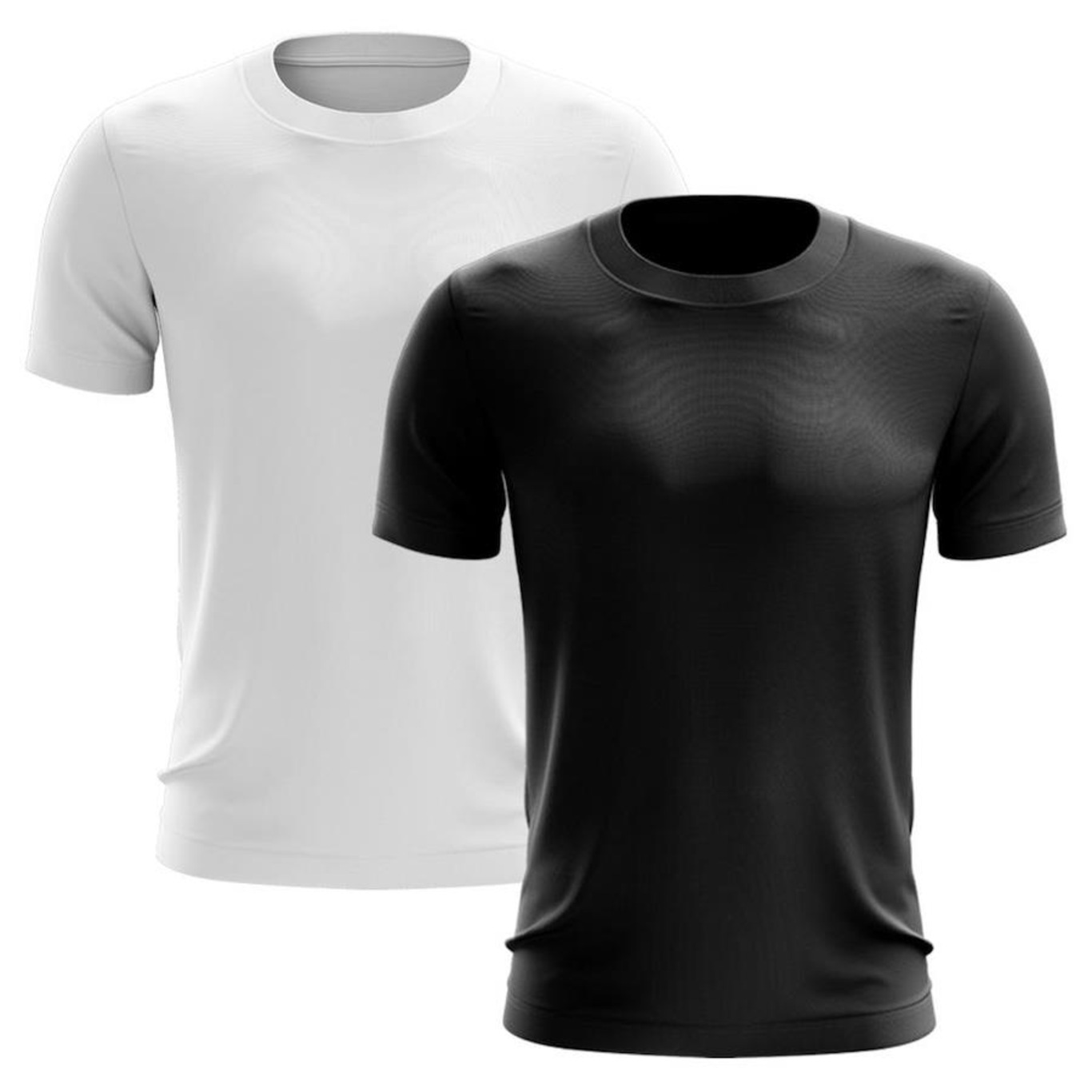 Camiseta Esportiva Masculina Dry Fit com proteção UV+ Black