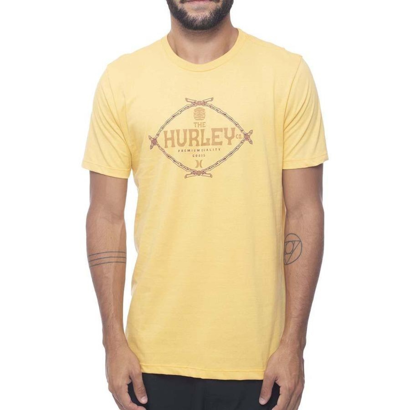 Camiseta Hurley Silk Bamboo SM23 - Masculina - Foto 1