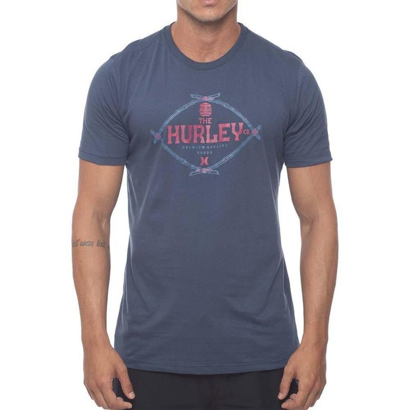 Camiseta Hurley Silk Bamboo SM23 - Masculina - Foto 1