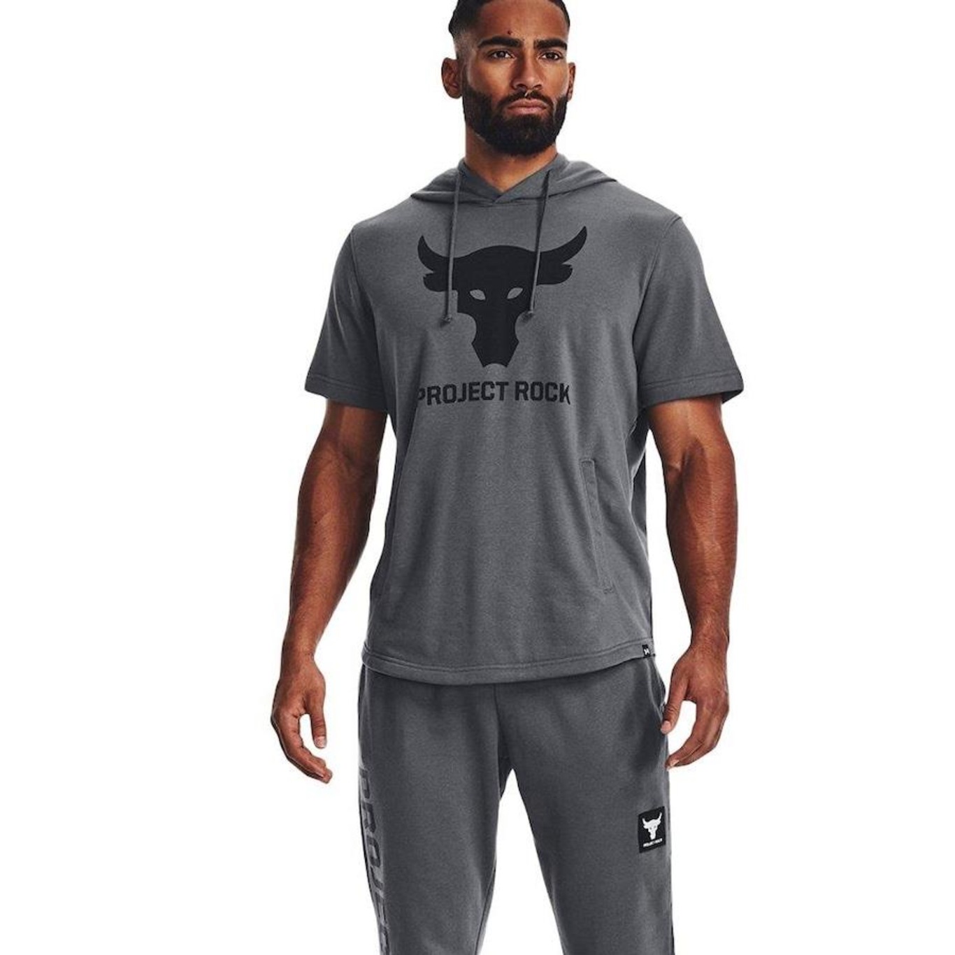 Camiseta Under Armour Rock Terry - Masculina - Foto 3