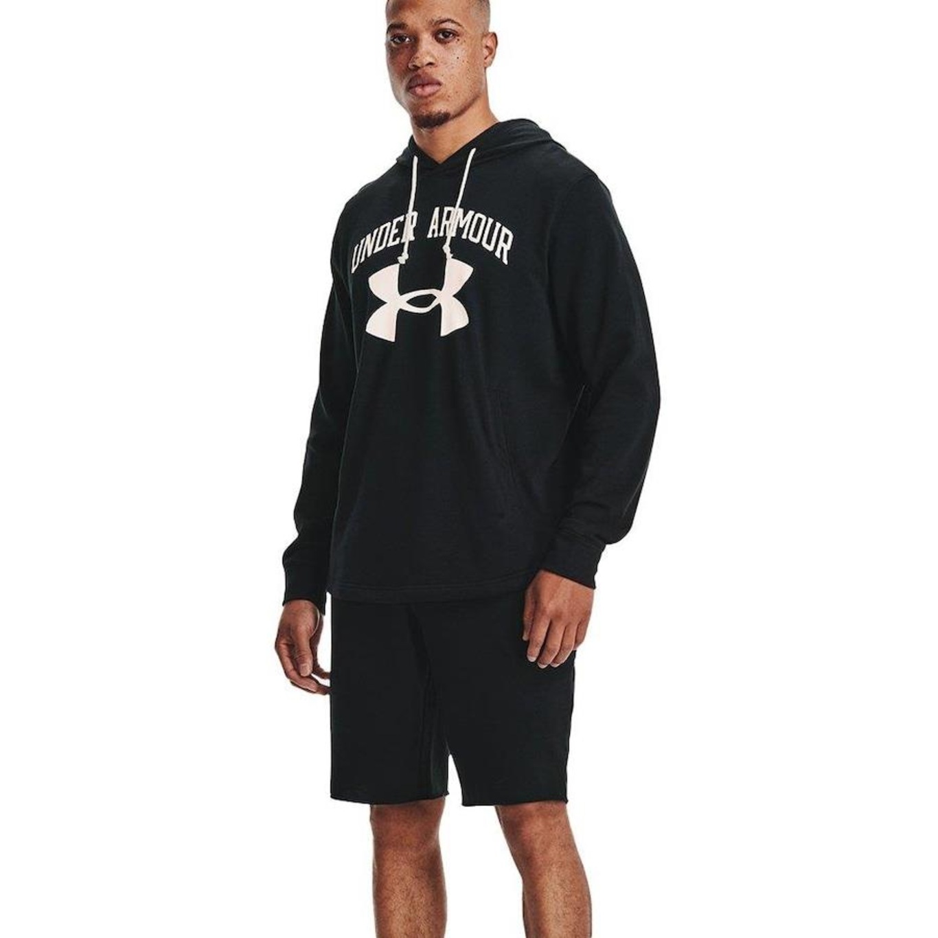 Bermuda Under Armour Rival Terry - Masculina - Foto 3