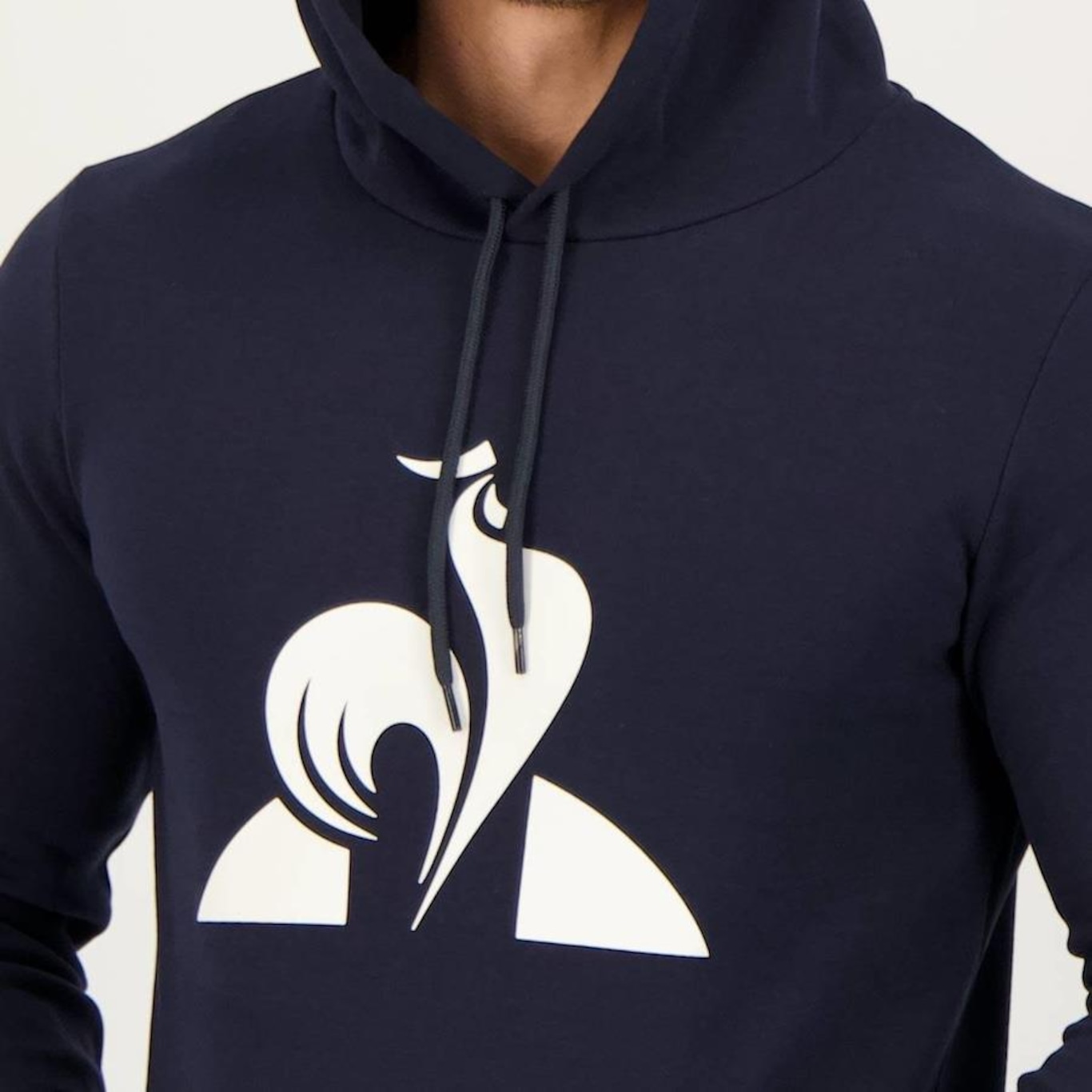 Blusão de Moletom com Capuz Le Coq Sportif N°5 Sky Captain - Masculino - Foto 4