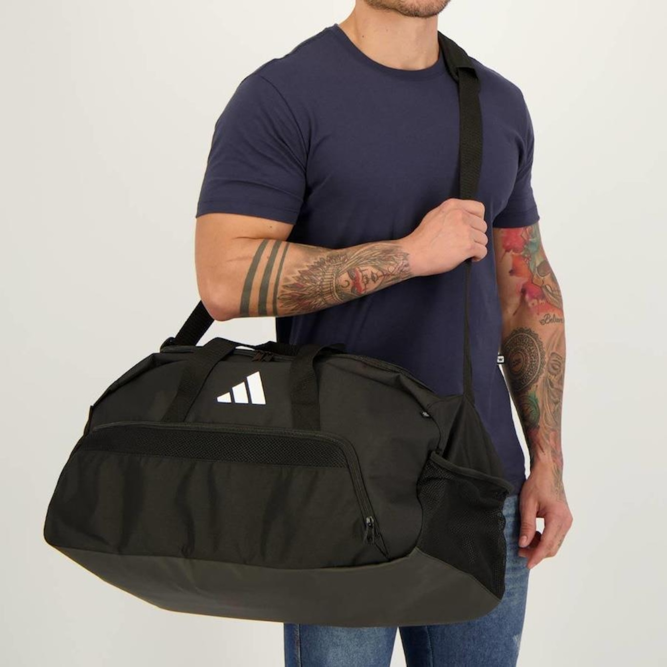 Mala adidas Duffle Tiro - 63,25 Litros - Foto 1