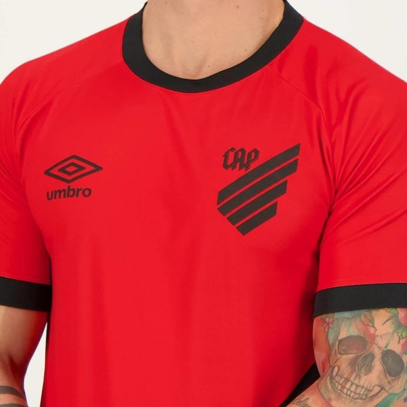 Camisa do Athletico Paranaense I 2023 Nº10 Umbro - Masculina - Foto 2