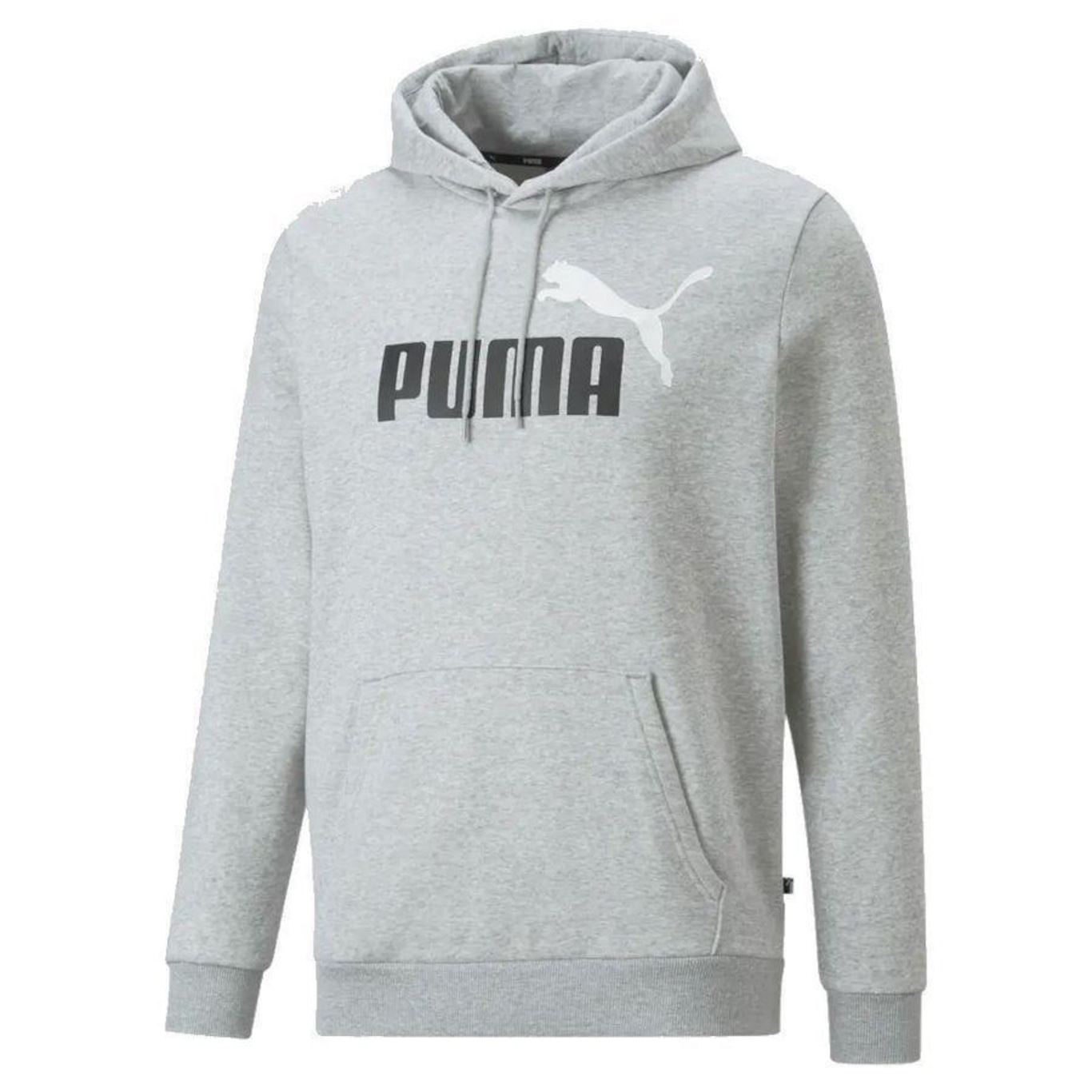 Blusão de Moletom Com Capuz Puma Ess Plus Big Logo - Masculino - Foto 1