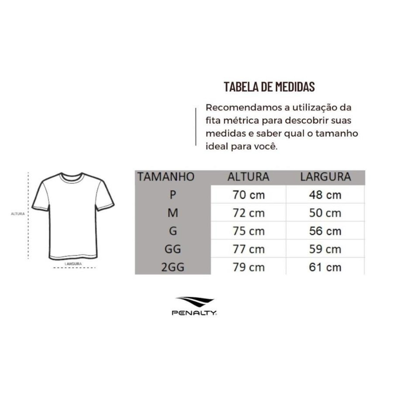 Kit Camiseta Penalty X - 3 Unidades - Masculina - Foto 6