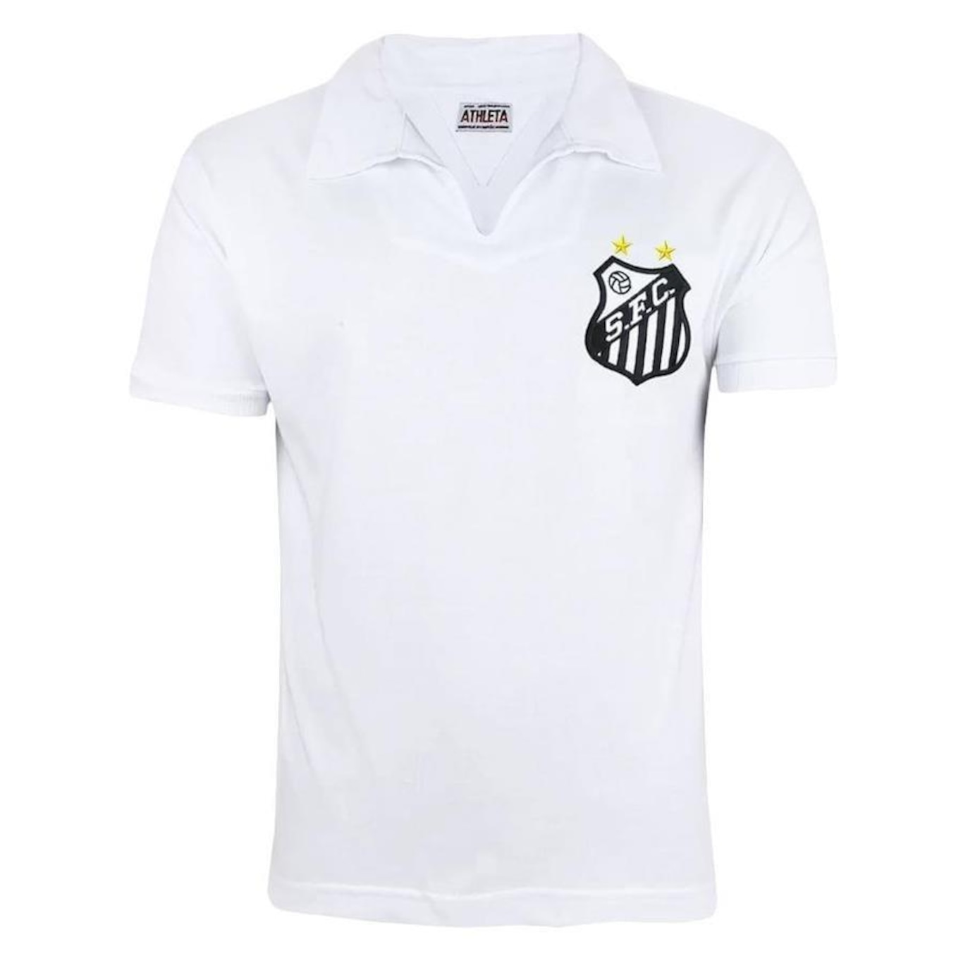 Camisa Polo do Santos Athleta 6263 N°7 - Masculina - Foto 1