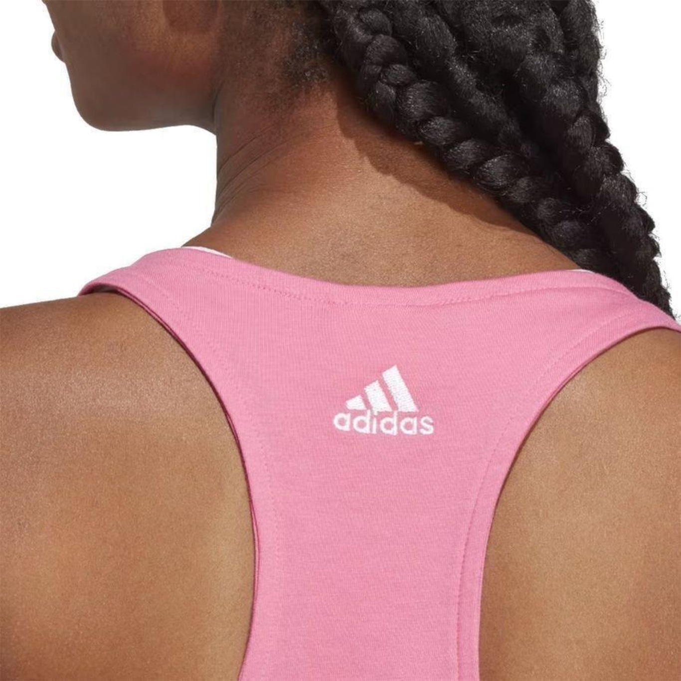 Camiseta Regata adidas Essentials Loose Logo - Feminina - Foto 5