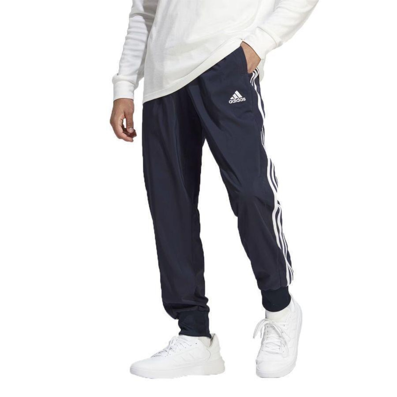 Calça adidas 3 Listras - Masculina - Foto 2