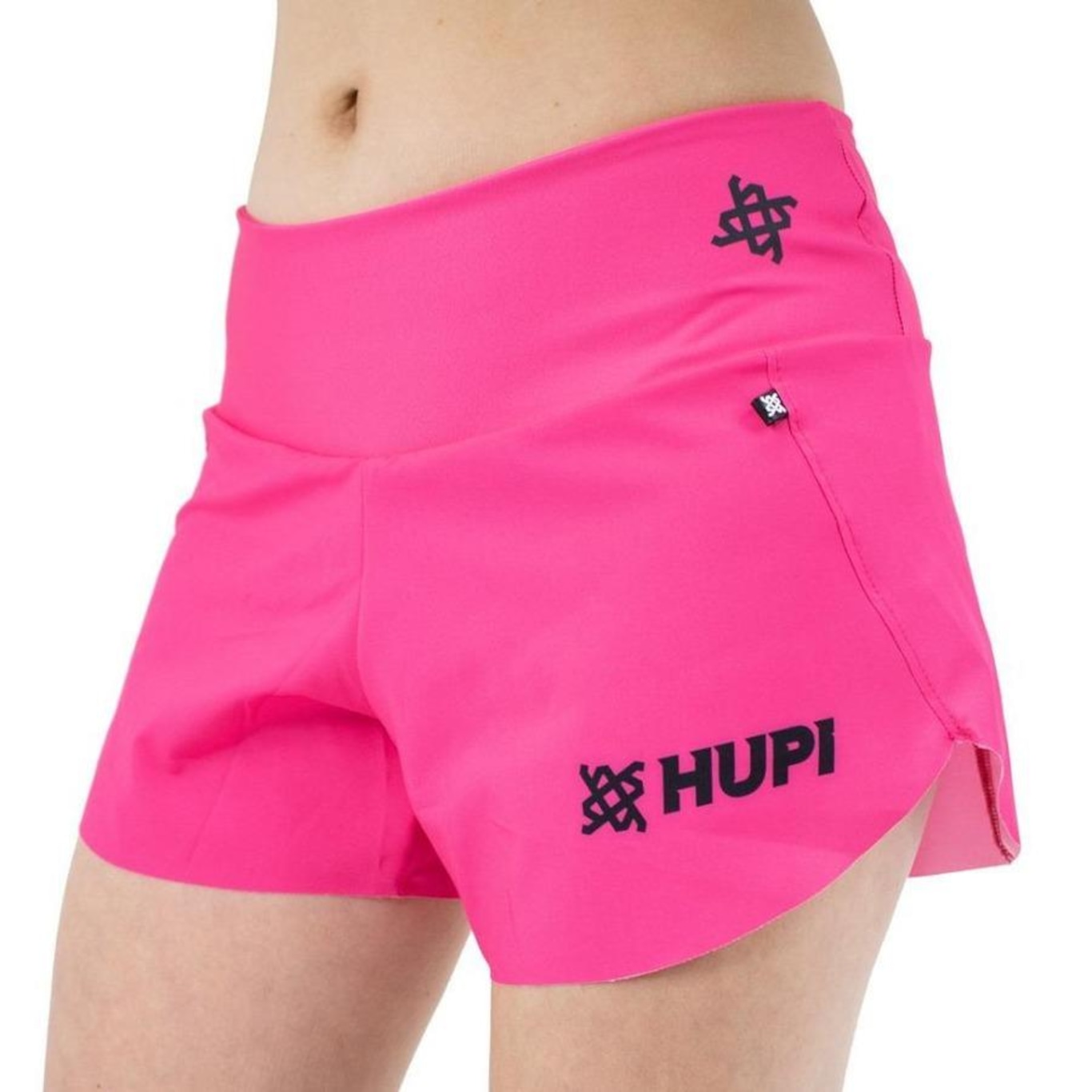 Shorts Hupi Burpee Liso - Feminina - Foto 1