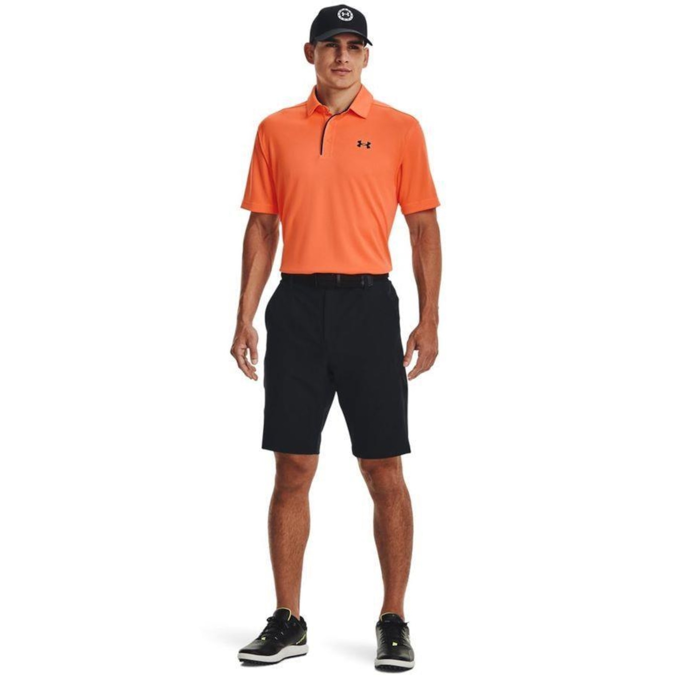 Camiseta Polo de Golf Under Armour Tech - Masculina - Foto 1