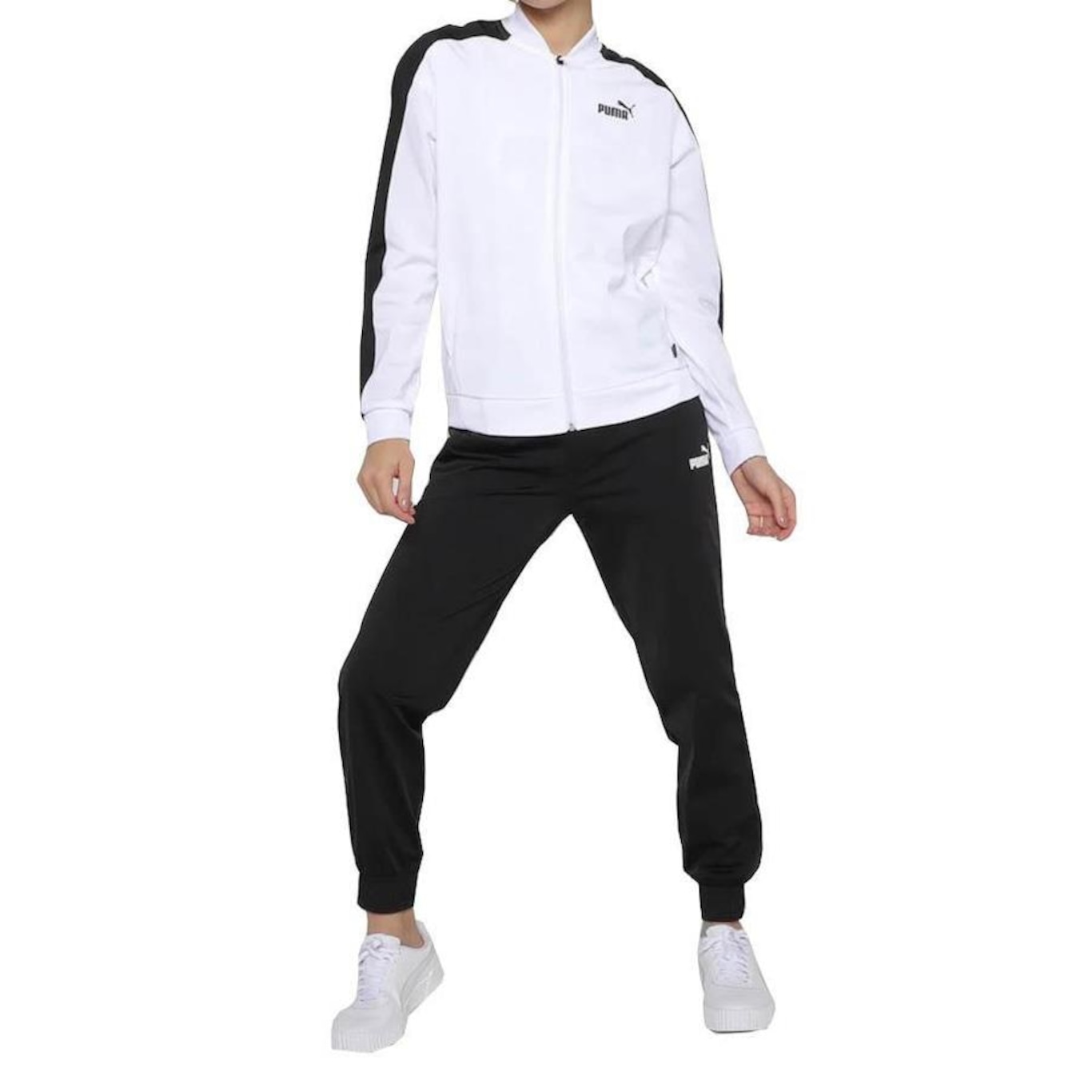 Agasalho sem Capuz Puma Tricot Suit - Feminino - Foto 1