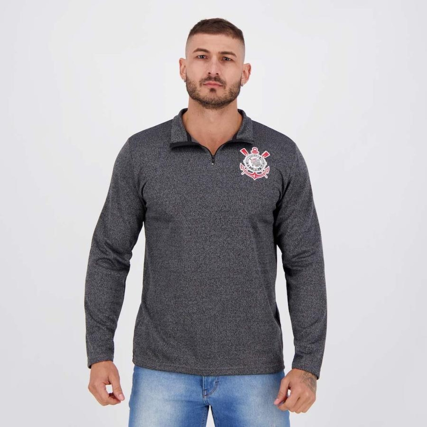 Blusão do Corinthians Heavy Futfanatics - Masculina - Foto 1