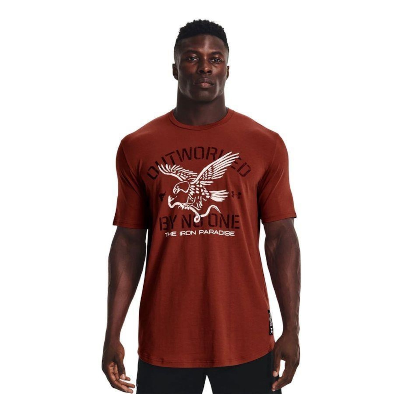 Camiseta Under Armour Project Rock - Masculina - Foto 1