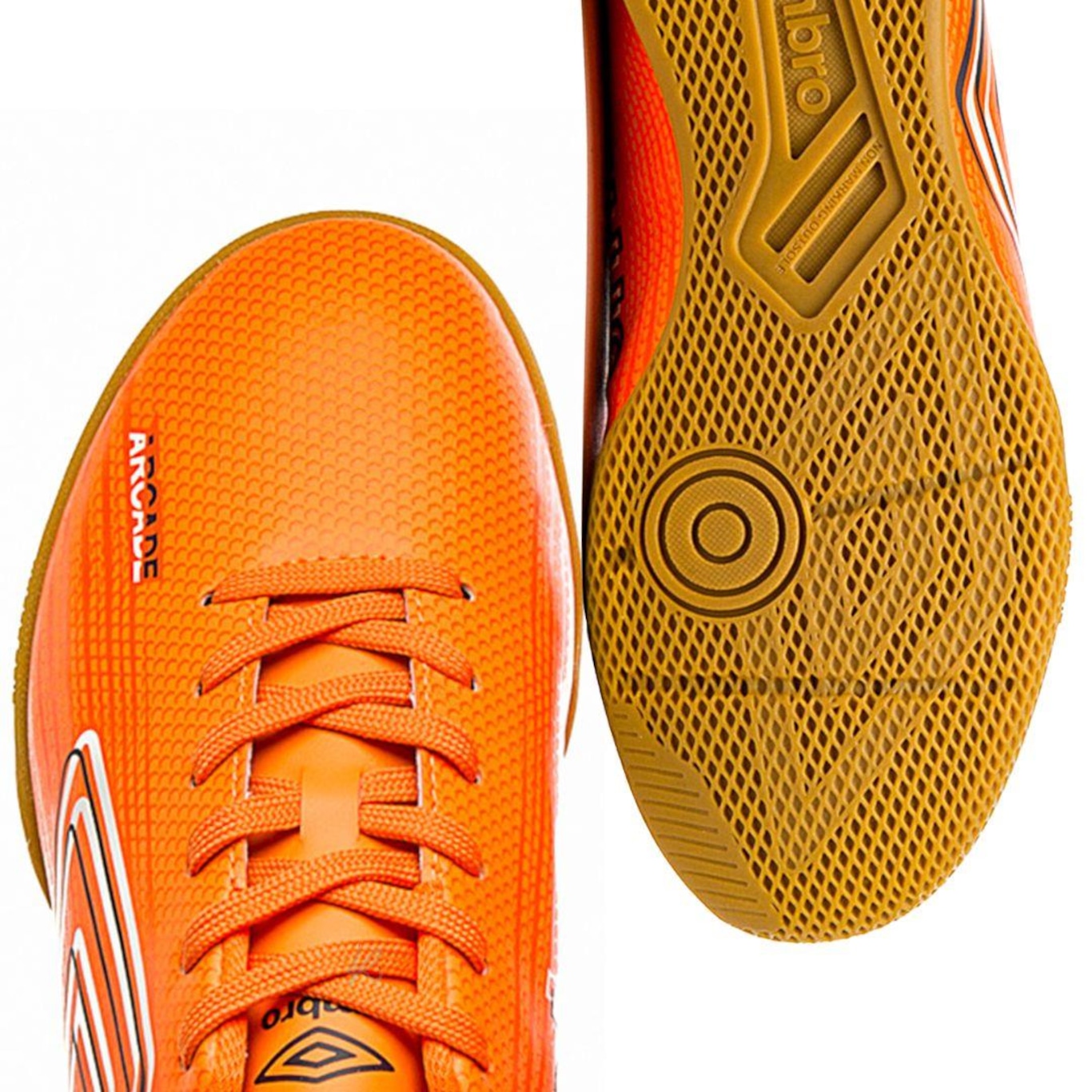 Chuteira Futsal Umbro Arcade + Meias - Adulto - Foto 6