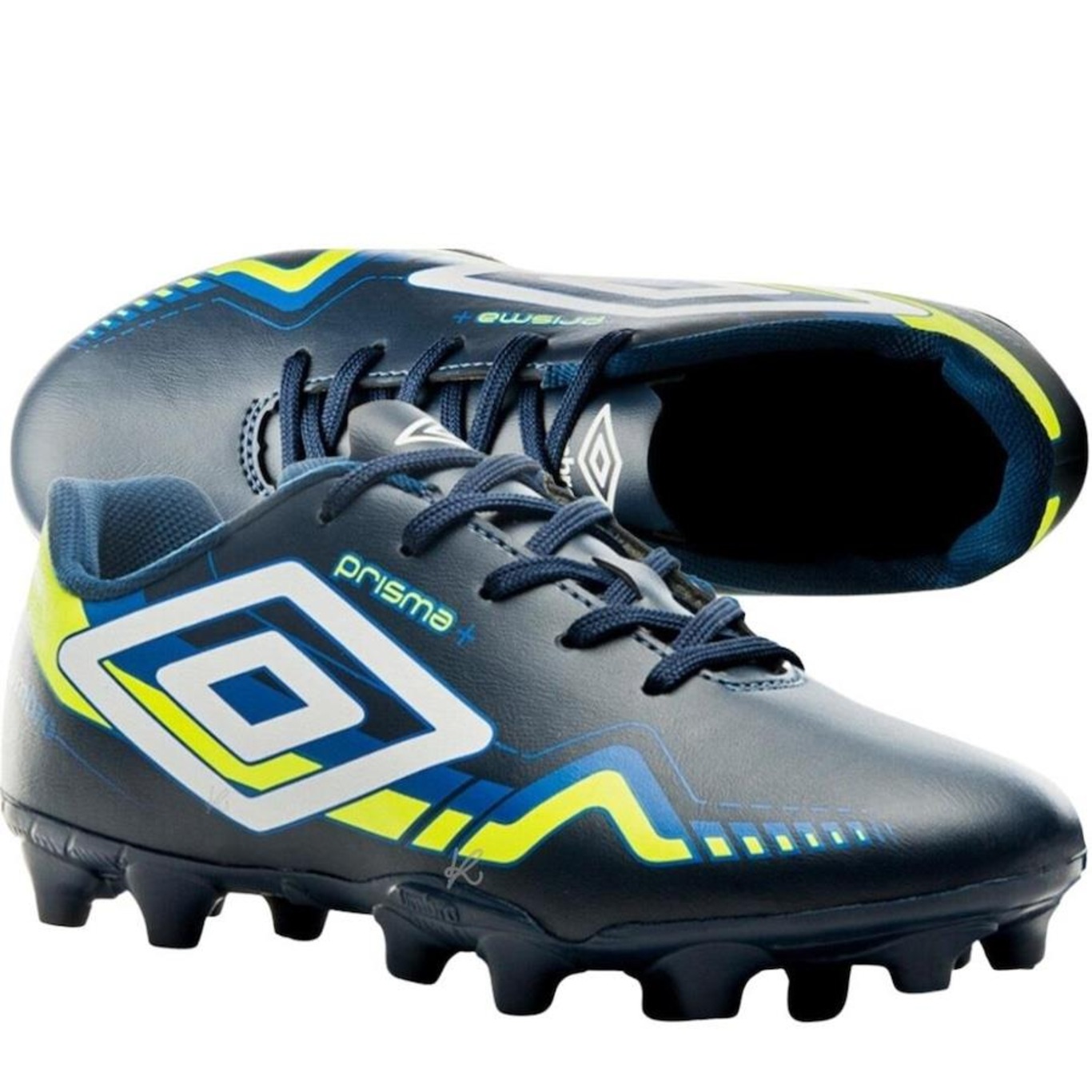 Chuteira Umbro Campo Prisma + Meias - Adulto - Foto 2