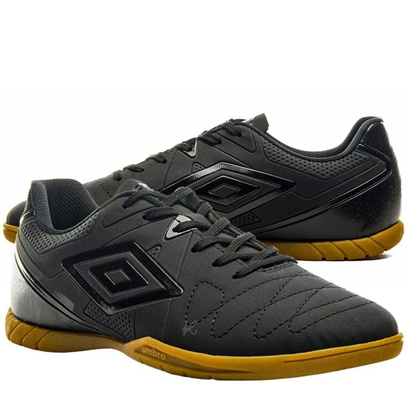 Chuteira Futsal Umbro Attak - Adulto + Meias - Foto 3