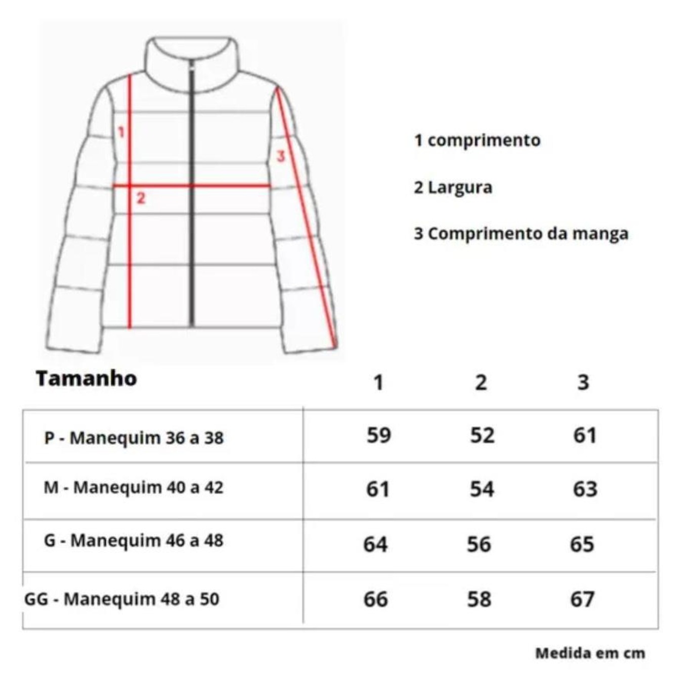 Jaqueta sem Capuz Lupo Sport Af Puffer Básica - Masculina - Foto 3