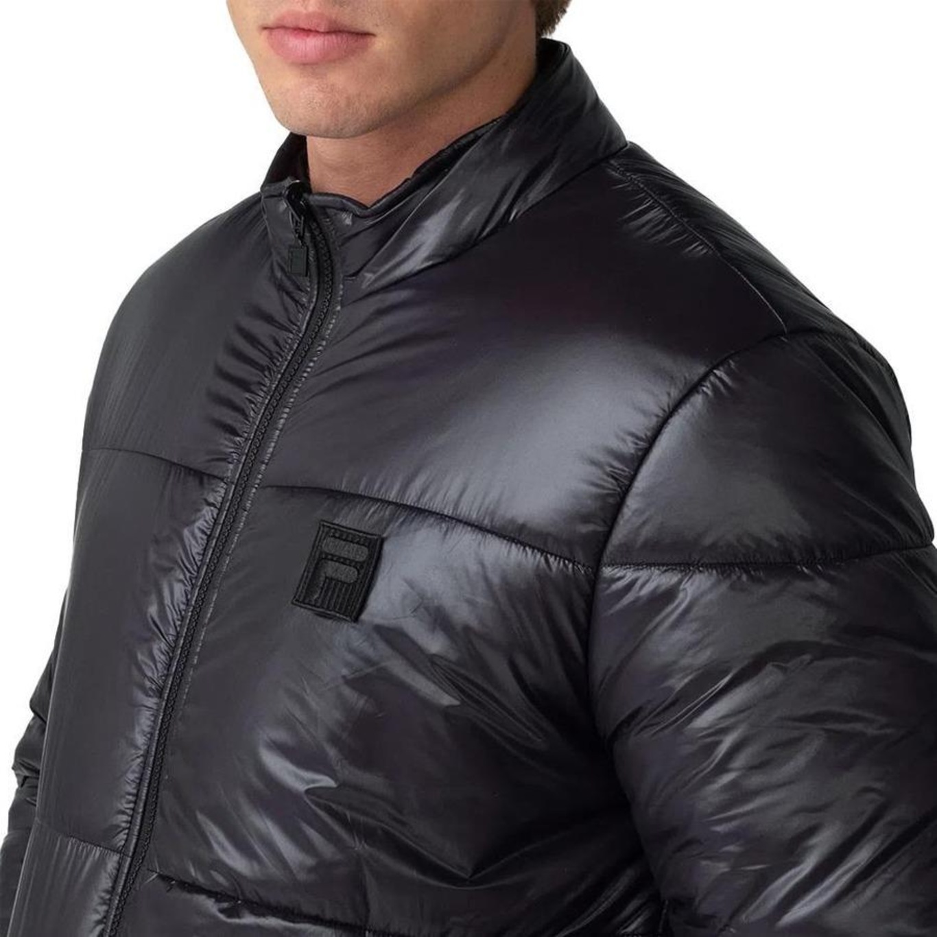 Jaqueta Puffer Fila Padded Double - Masculina - Foto 3