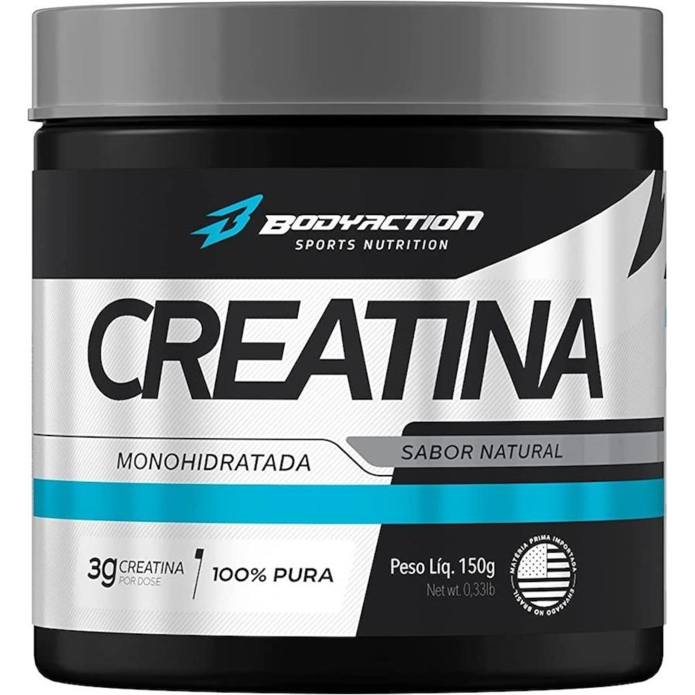 Creatina Monohidrata 100% Pura (150g) Body Action - Foto 1