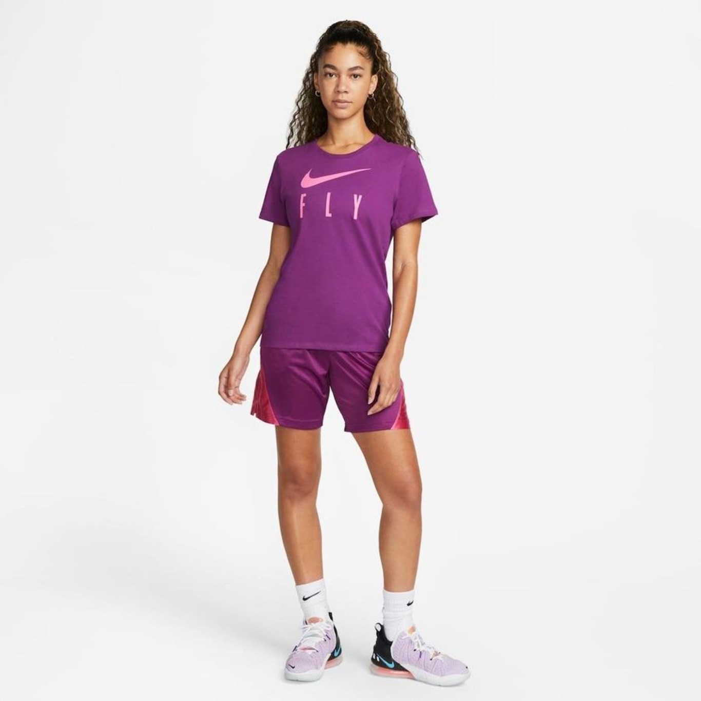 Camiseta Nike Dri-fit Swoosh Fly Feminina