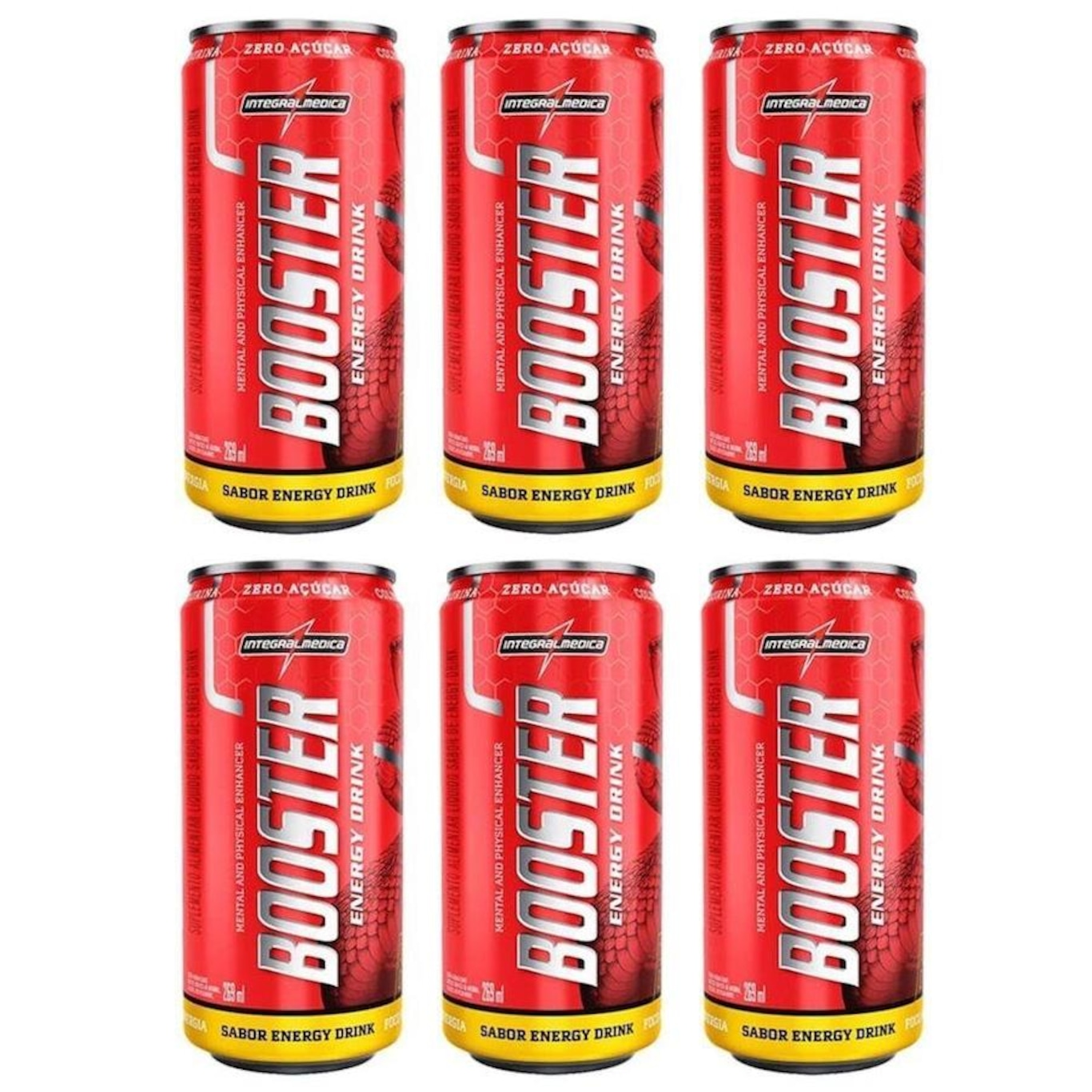 Booster Energy Drink Integralmedica 269ml Energy Drink 6 und - Foto 1