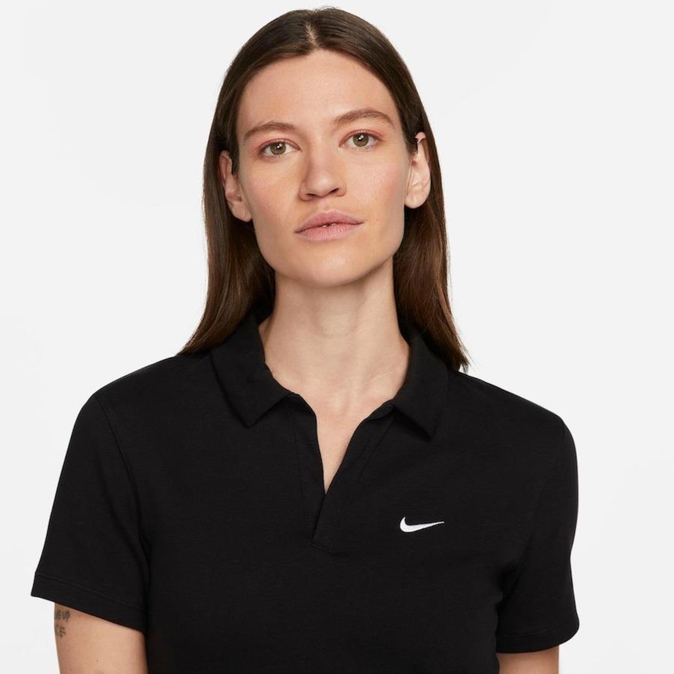 Camiseta Nike Polo Sportswear Essential - Feminina - Foto 3