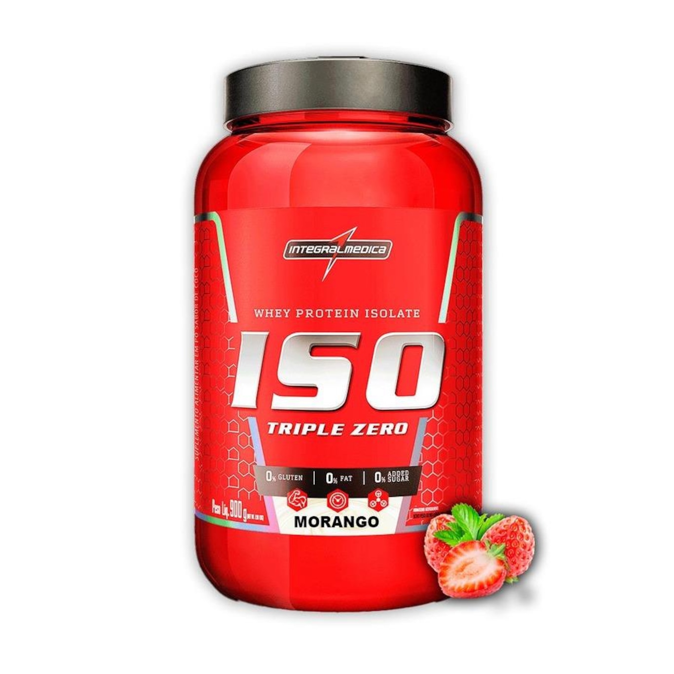 Whey Protein Integralmédica Baunilha ISO Triple Zero - 900g - Foto 3