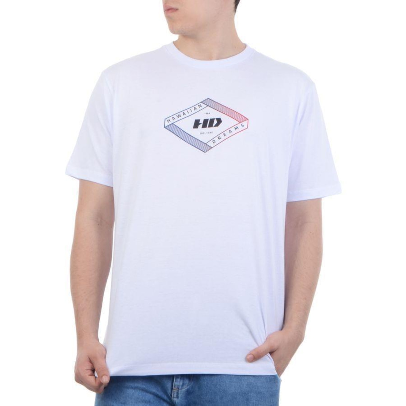 Camiseta Masculina Hd Gradient Geo - Foto 1