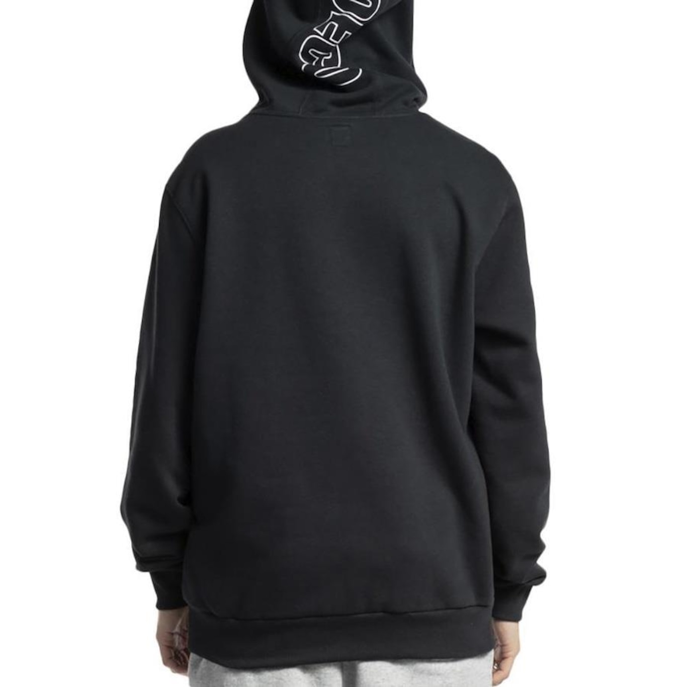 Blusão de Moletom com Capuz Dc Shoes Canguru Vertical Cut Hoddie - Masculino - Foto 3