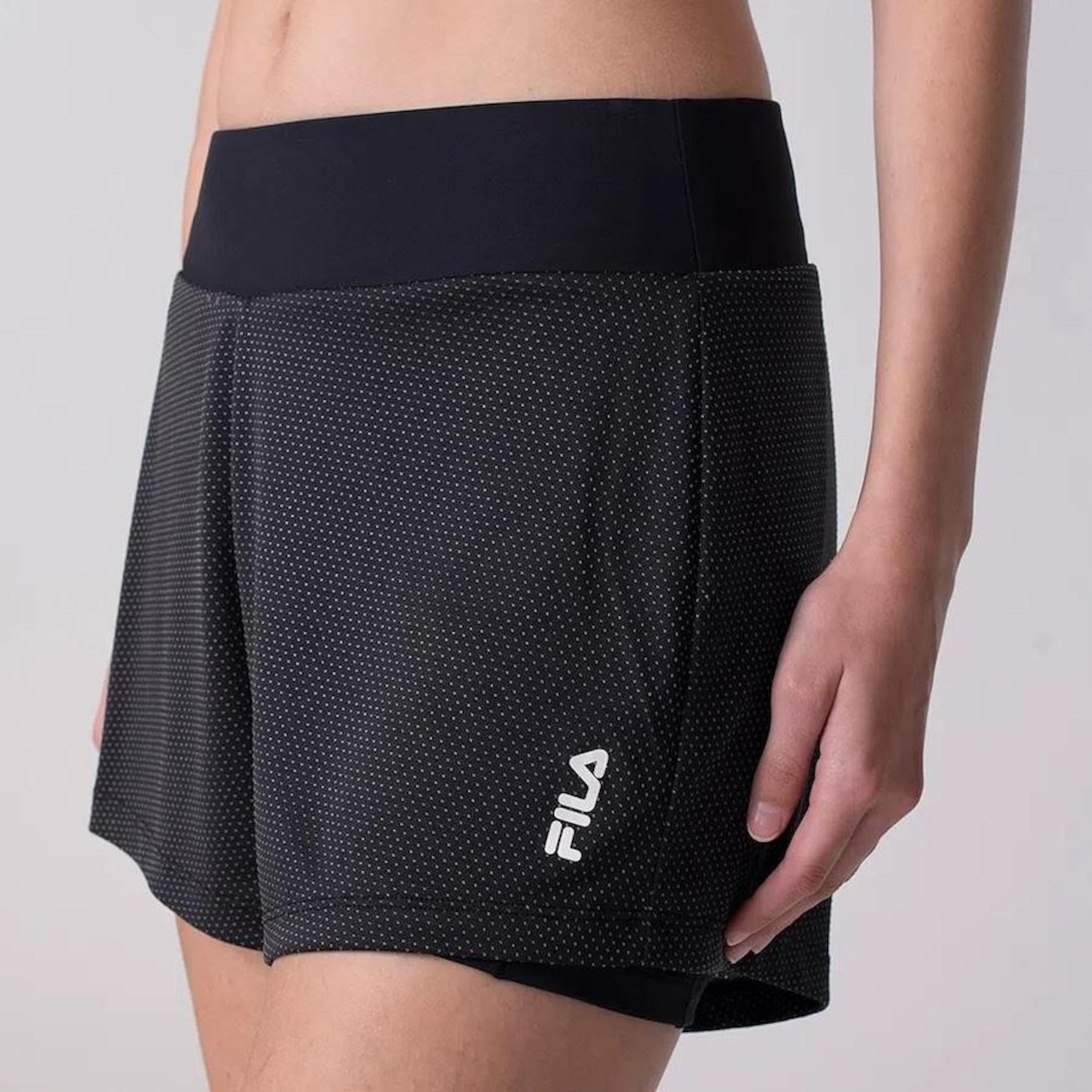 Shorts Fila Duplo Comfortech Ii - Feminino - Foto 2