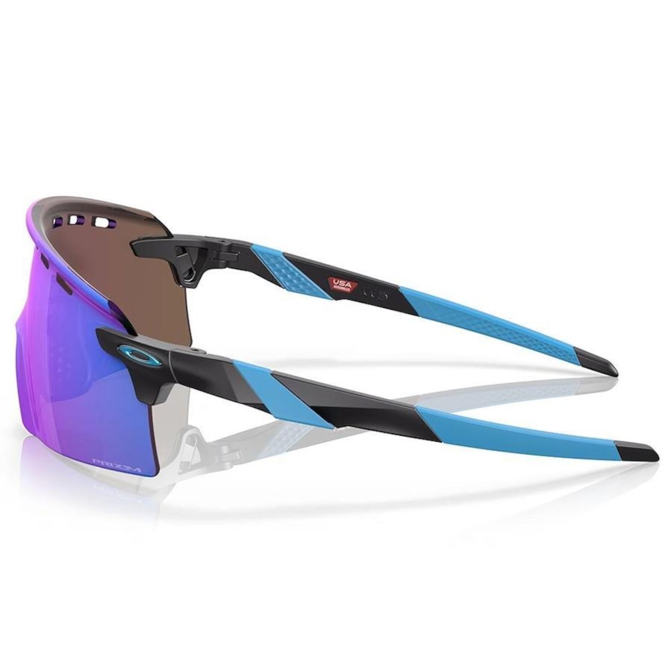 Óculos de Sol Unissex Oakley Encoder Strike Matte Black 0539 - Foto 1