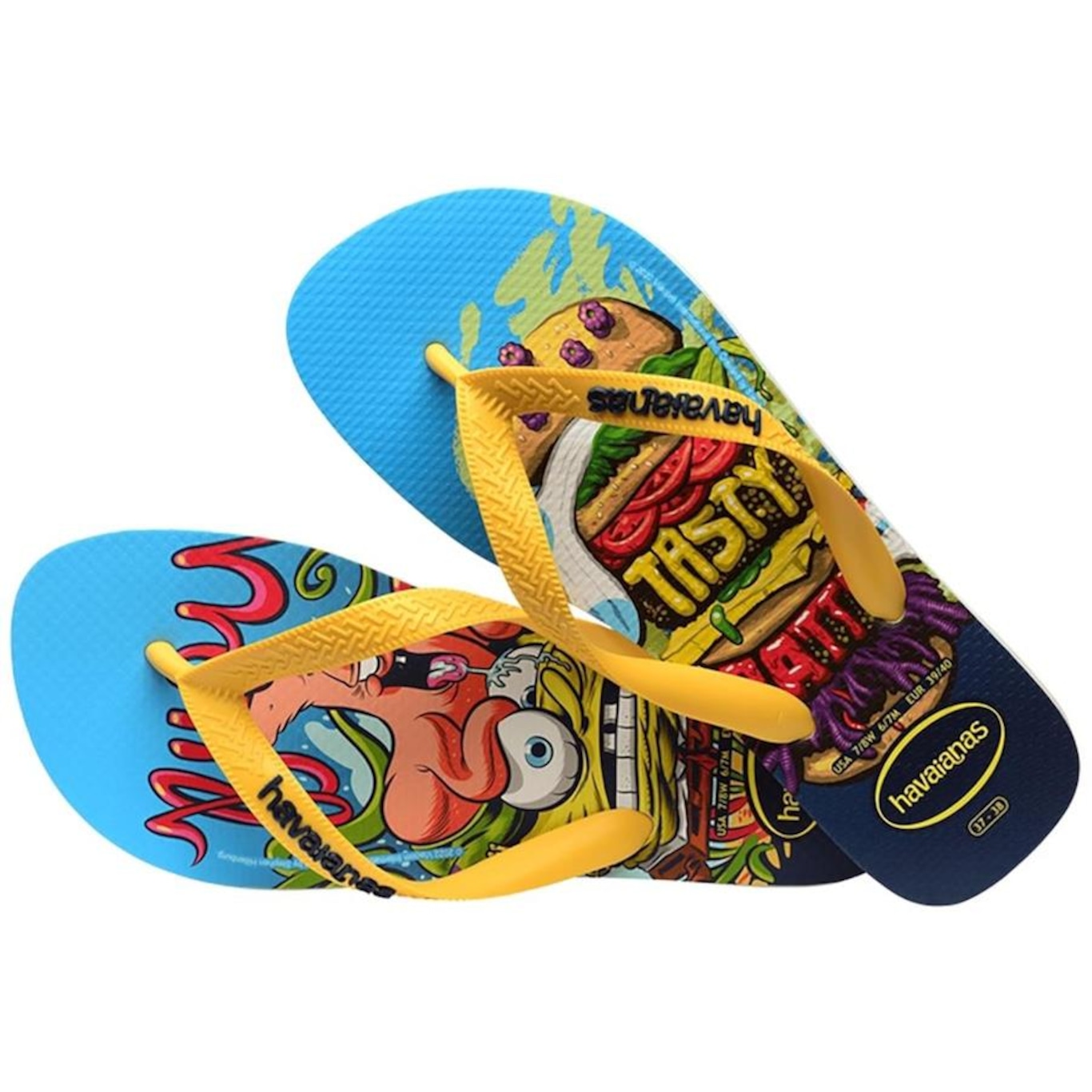 Chinelo Havaianas Top Spongebob - Infantil - Foto 4