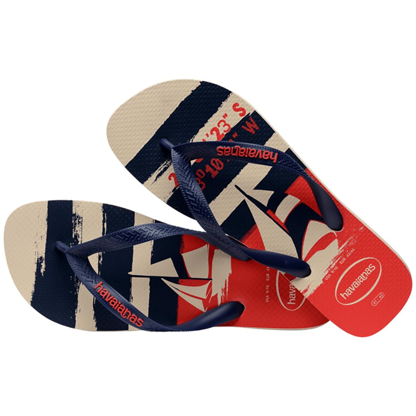 Chinelo Havaianas Top Nautical - Masculino - Foto 4