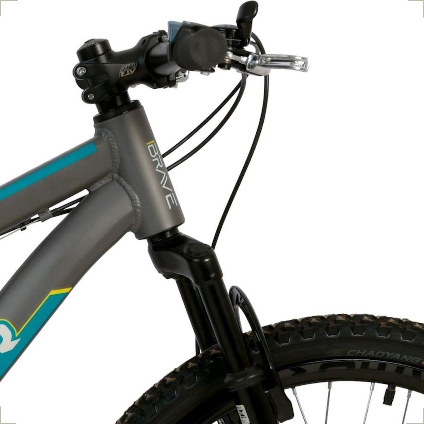 Bicicleta Infantil Aro 24 Mtb Athor Brave Shimano Alumínio - Foto 3