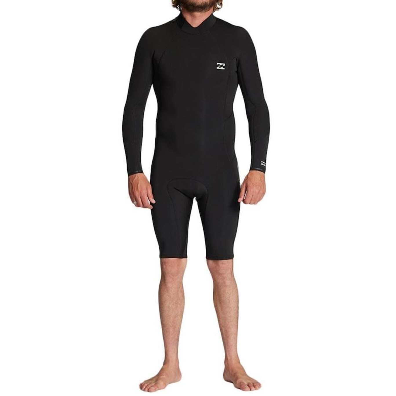 Long John Wetsuit Billabong 202 Absolute Bz Ls Fl Spring - Masculino - Foto 1