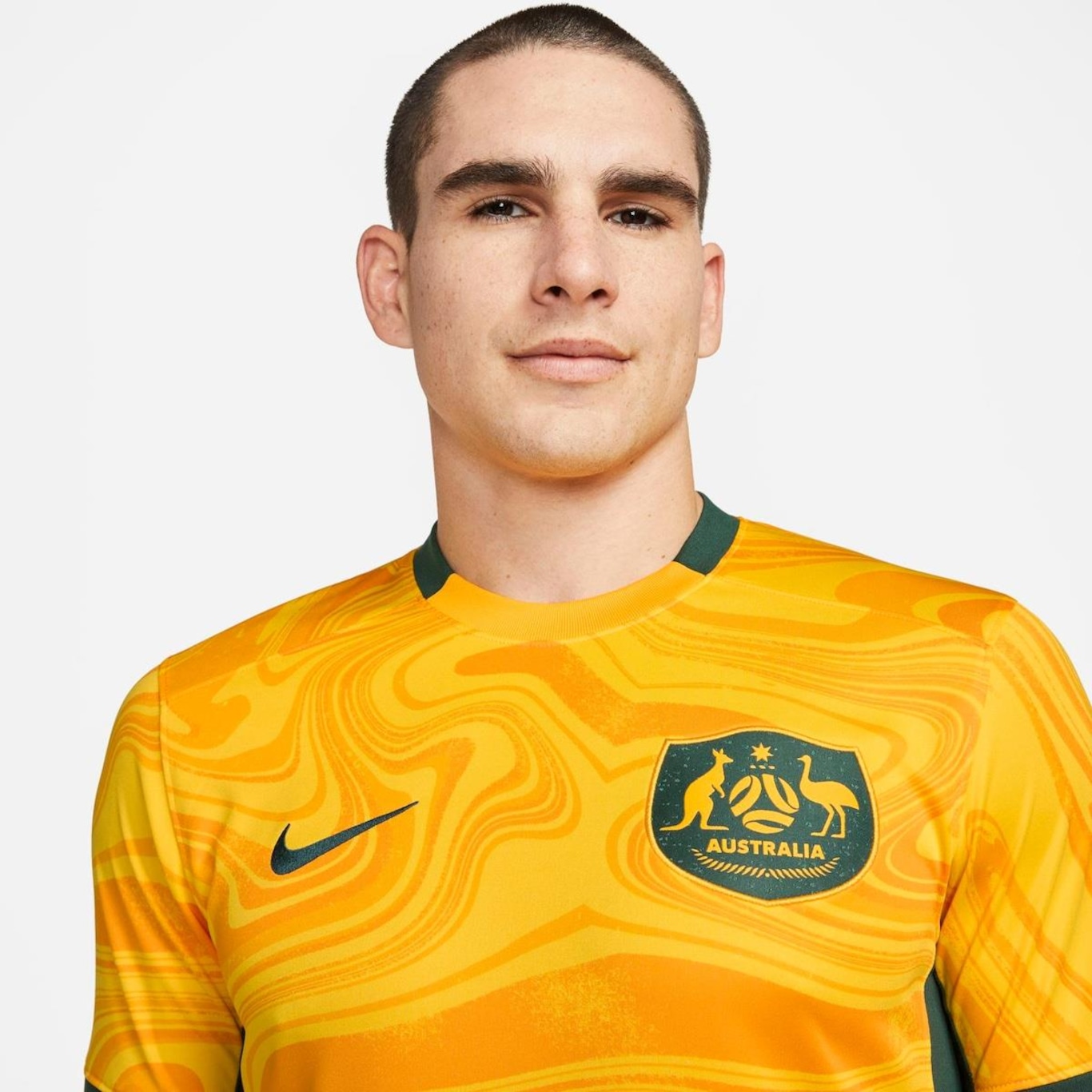 Camisa Austrália Nike I 2023/24 Torcedor Pro - Masculina - Foto 3