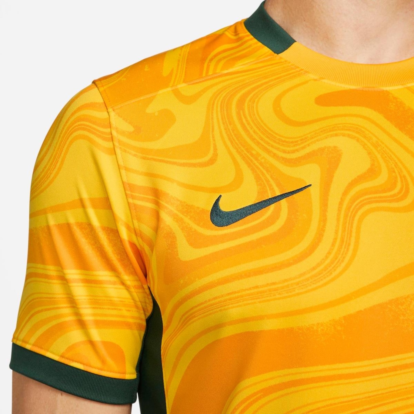 Camisa Austrália Nike I 2023/24 Torcedor Pro - Masculina - Foto 4