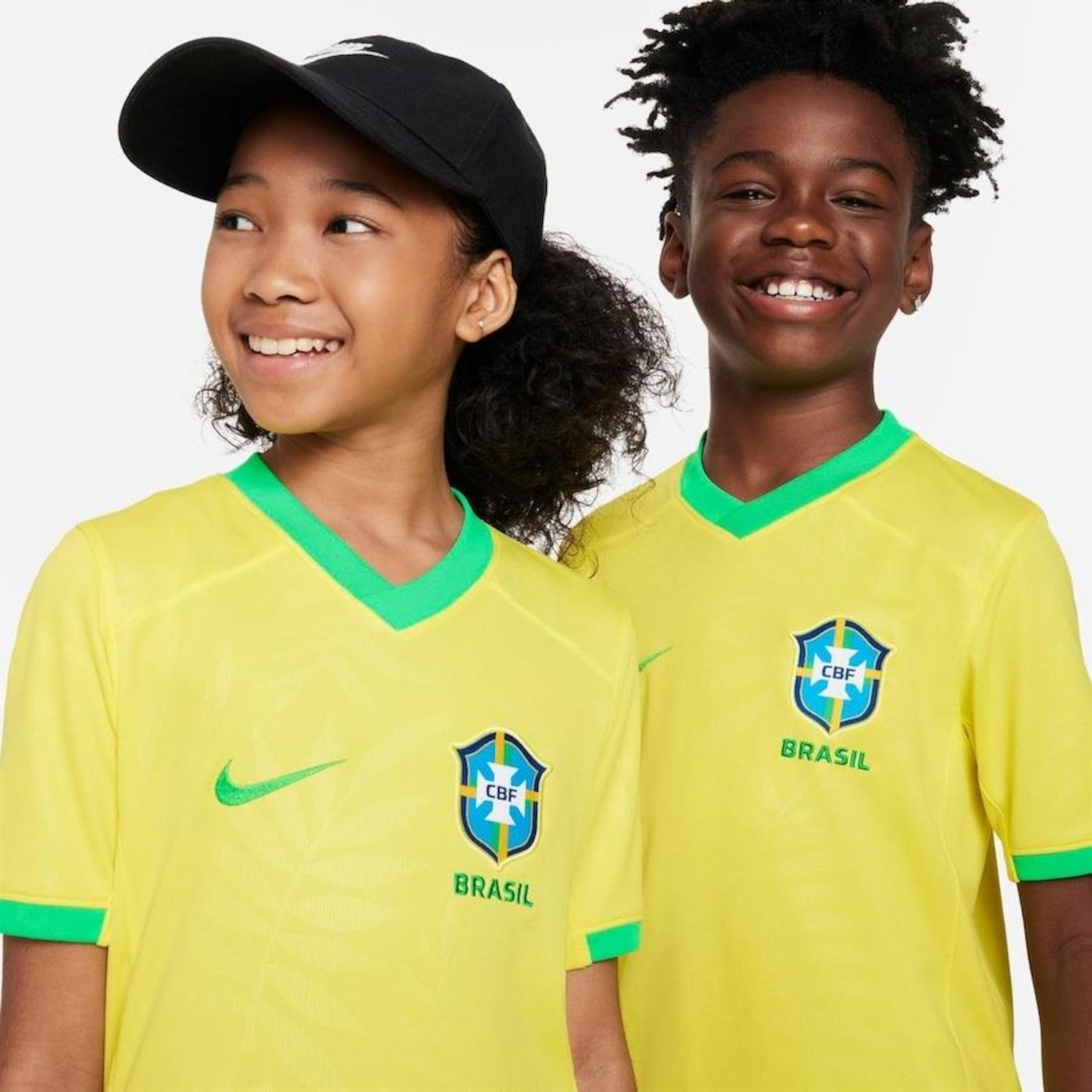 Camisa Nike Brasil II 2023/24 Torcedor Pro Infantil - Azul