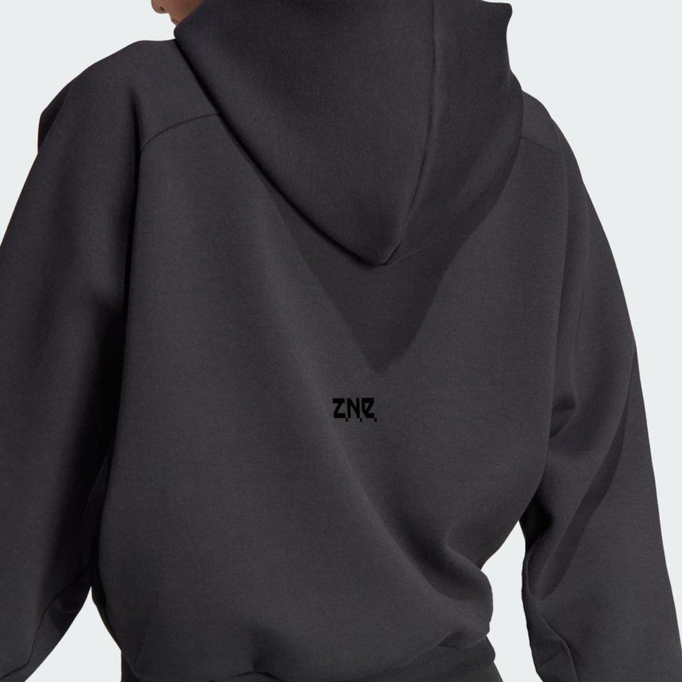 Jaqueta de Moletom com Capuz adidas Z.N.E. Full-Zip - Feminina - Foto 6