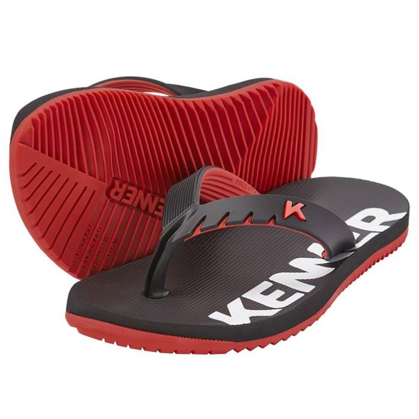 Chinelo Kenner Red Kids - Infantil - Foto 1